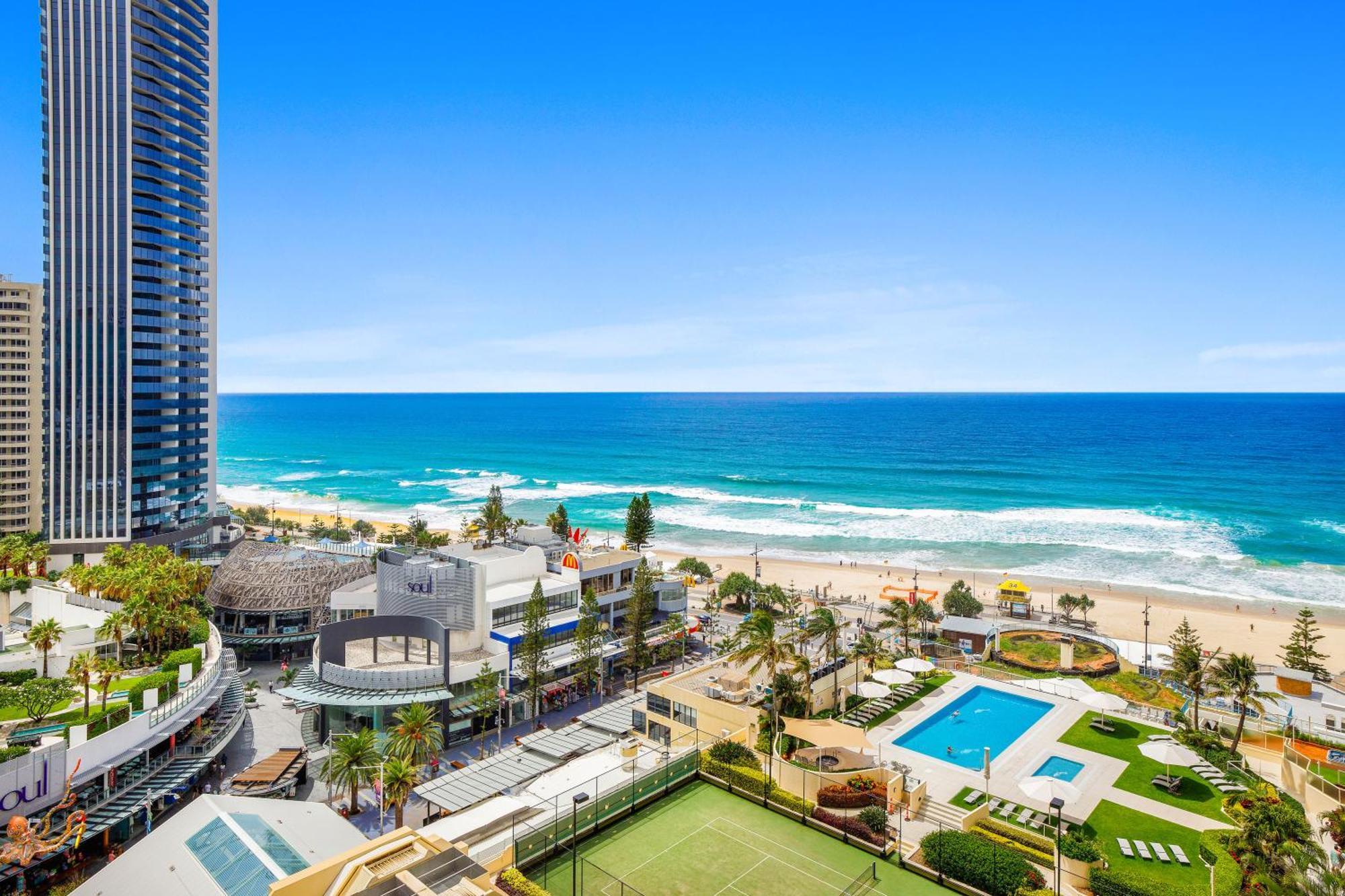 Paradise Centre Apartments Managed By Gchs Gold Coast Exteriér fotografie