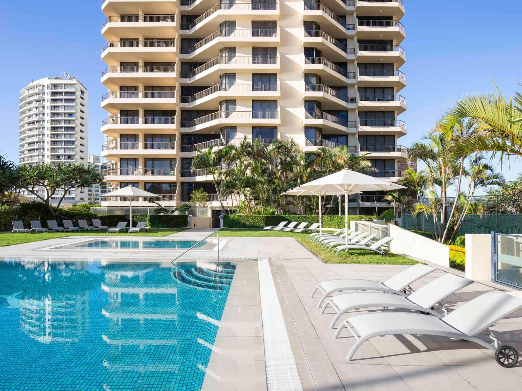 Paradise Centre Apartments Managed By Gchs Gold Coast Exteriér fotografie